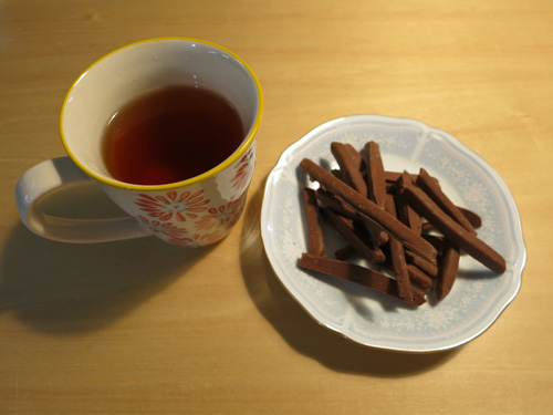 紅茶とチョコけんぴ