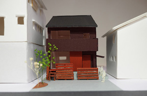 咲楽の家模型-300
